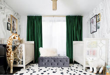 Load image into Gallery viewer, Emerald Velvet Curtains, Custom Luxury Drapes made just for you, Make a statement