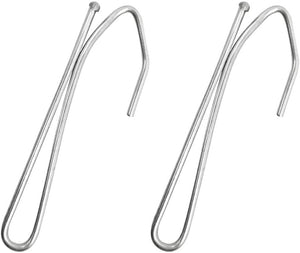 Drapery hooks and tape pre-installed on your draperies perfect for your rings